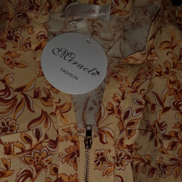 Fiona dress (Orange Sherbet) - Picture 3 of 4